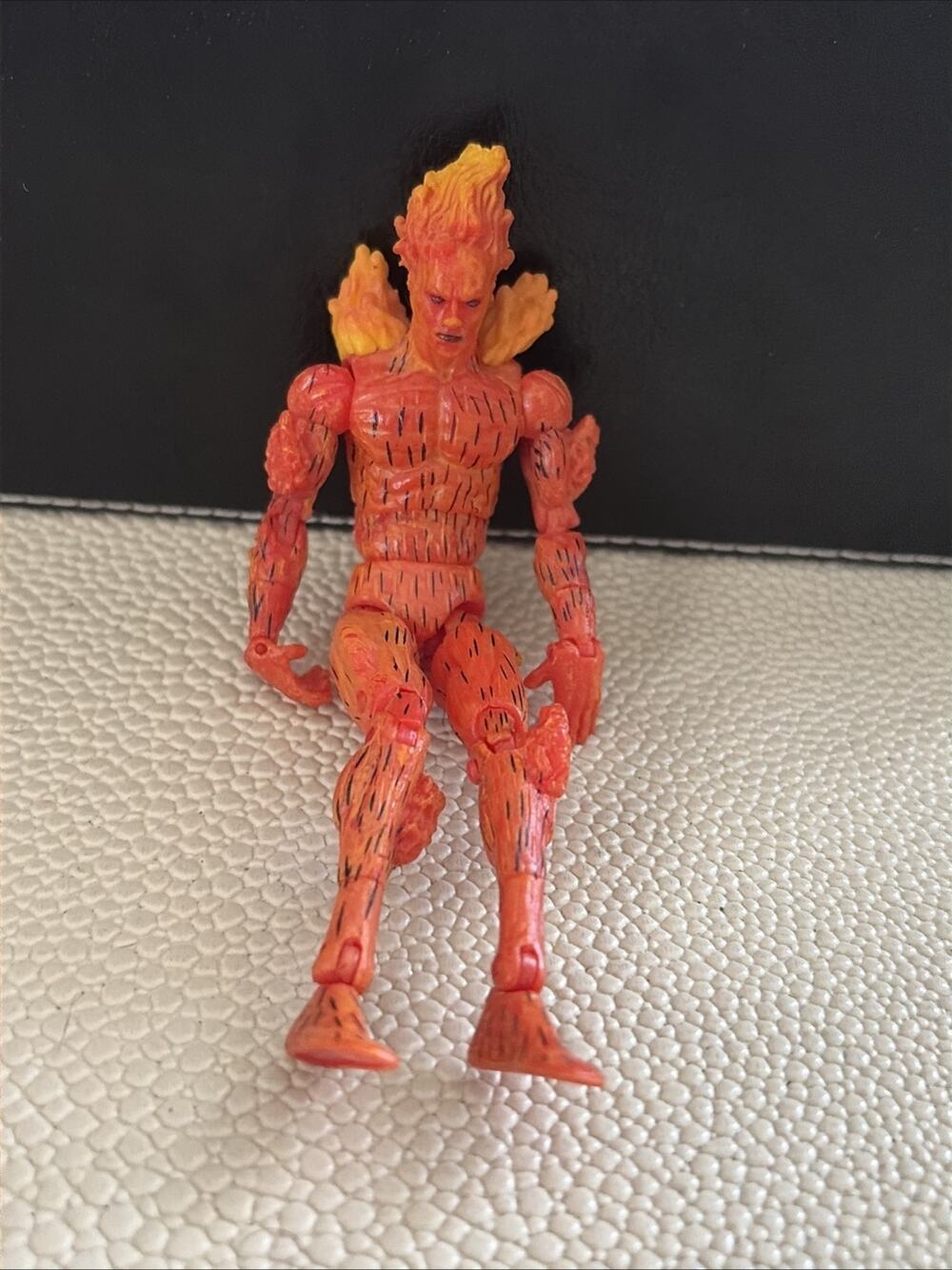 2005 Human Torch 4.25" Toy Biz Action Figure Marvel Fantastic 4 Four